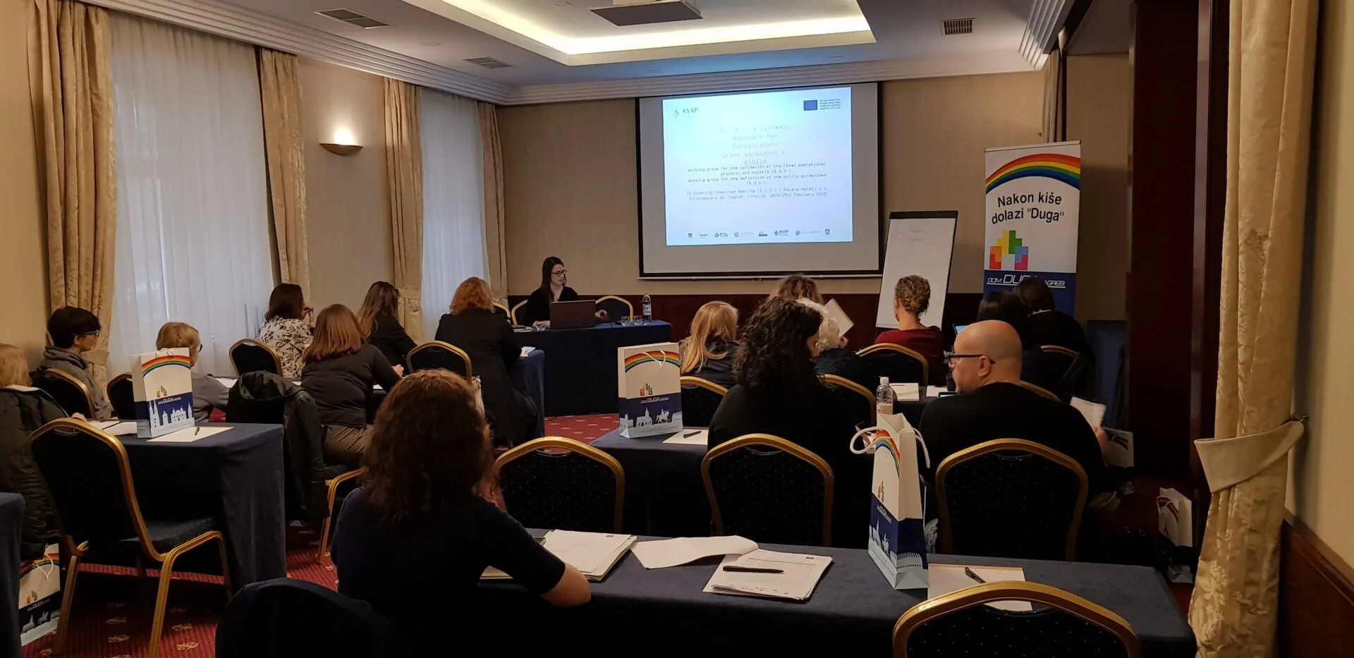 Okrugli stol s ciljem upoznavanja šire javnosti s ASAP projektom - Duga Dom Zagreb 